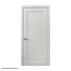 درب اتاق کلاسیک تک قاب کف تراش با رنگ پلی اورتان کد 30964