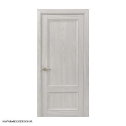 درب اتاق خواب کلاسیک دو قاب کف تراش با رنگ پلی اورتان کد 30961