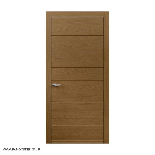 درب اتاق خواب سفید روکش چوب با رنگ پلی اورتان کد 30988