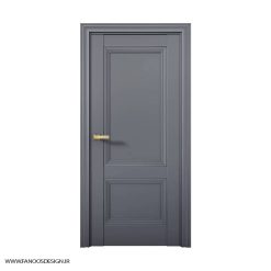 درب تمام چوب با رنگ پوششی کف تراش کد 30952