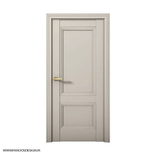 درب تمام چوب با رنگ پوششی کف تراش کد 30952