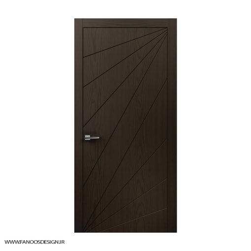 درب اتاق خواب سی انسی روکش چوب با رنگ پلی اورتان کد 30986