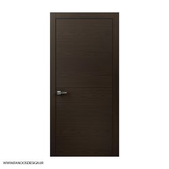 در اتاق خواب ساده روکش چوب با رنگ پلی اورتان کد 30984 9 FANOOSDESIGN WOOD DOOR 37 | فانوس دیزاین تولید کننده انواع درب اتاق ، ضد سرقت، درب ورودی و ضد آل