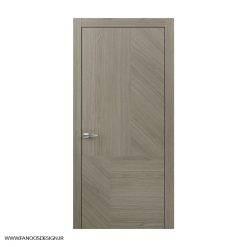 درب روکش بلوط کانادایی اتاق خواب با رنگ پلی اورتان کد 30981