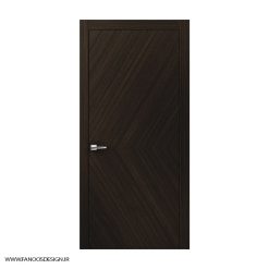 درب اتاق روکش بلوط جناقی کانادایی با رنگ پلی اورتان کد 30979