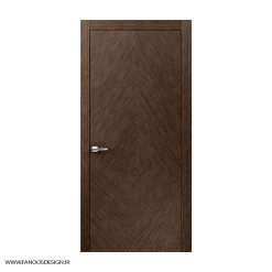 درب اتاق خواب رنگ چوب پلی اورتان کد 30977