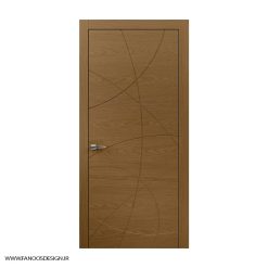 درب اتاق خواب سفید با رنگ پلی اورتان کد 30989