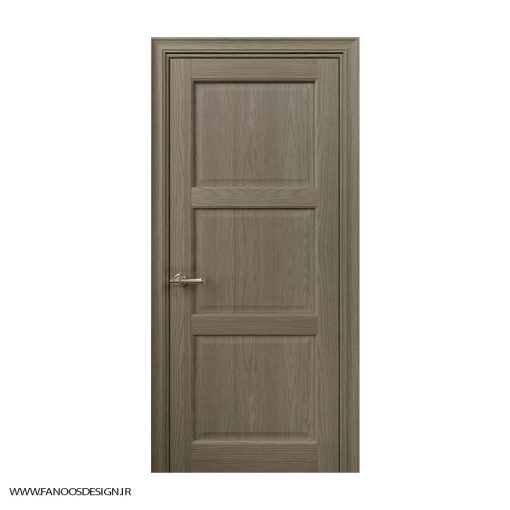 درب اتاق خواب روکش چوب با رنگ پلی اورتان کد 30972