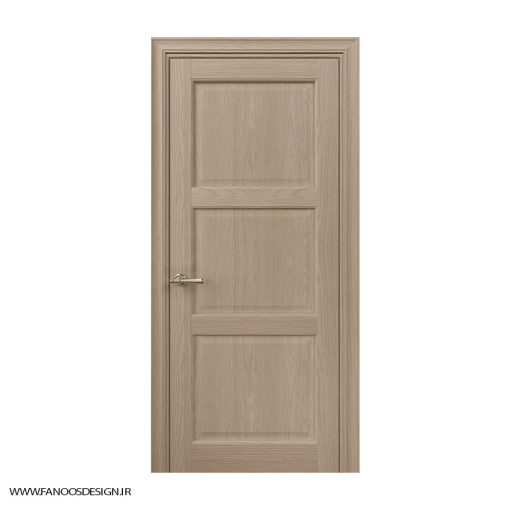 درب اتاق خواب روکش چوب با رنگ پلی اورتان کد 30972