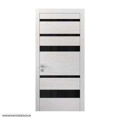 درب اتاق اداری روکش جنگلی با رنگ پلی اورتان کد 30971