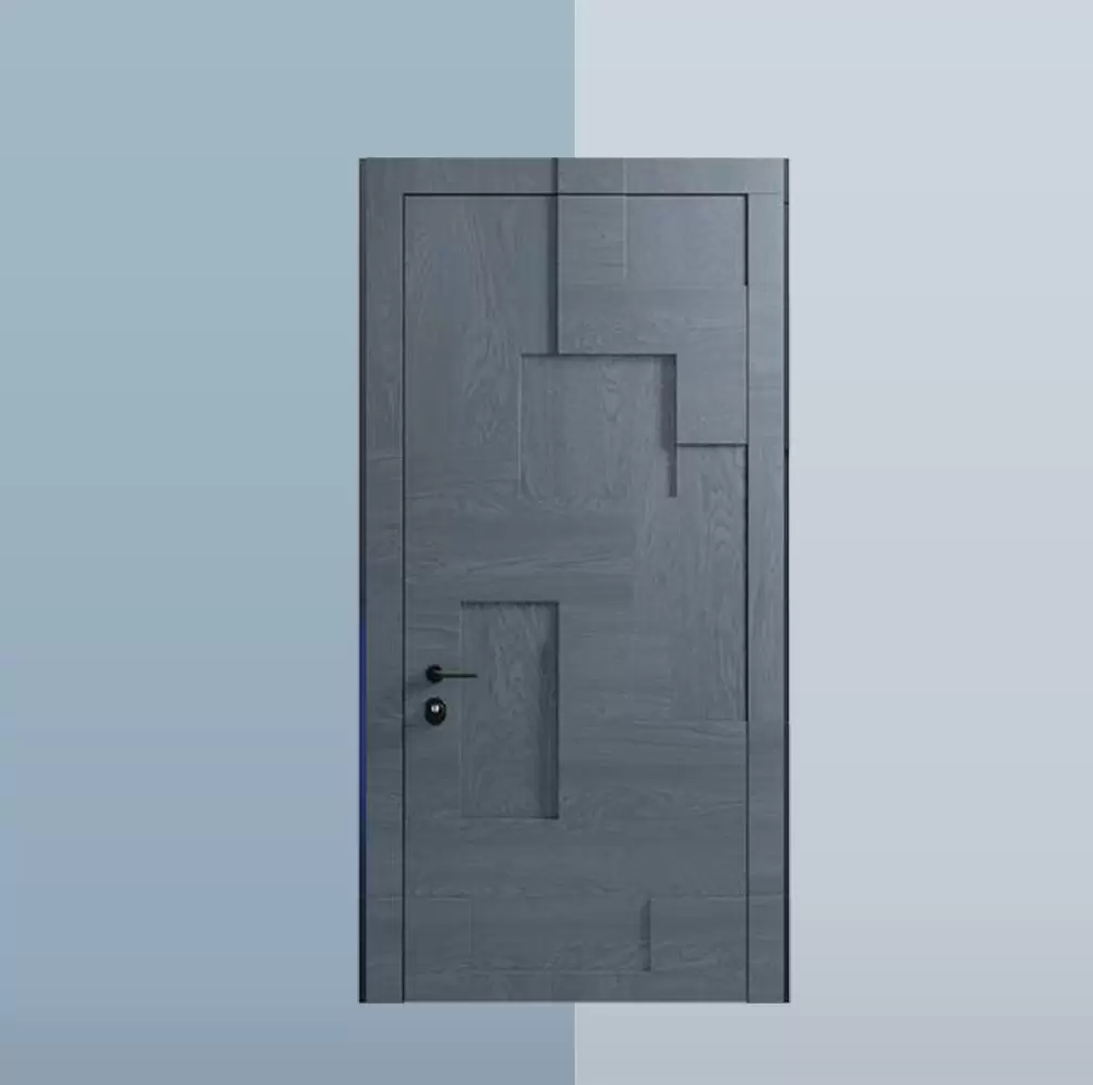 معرفی درب خانه چوبی 6 درب تمام چوب مدرن