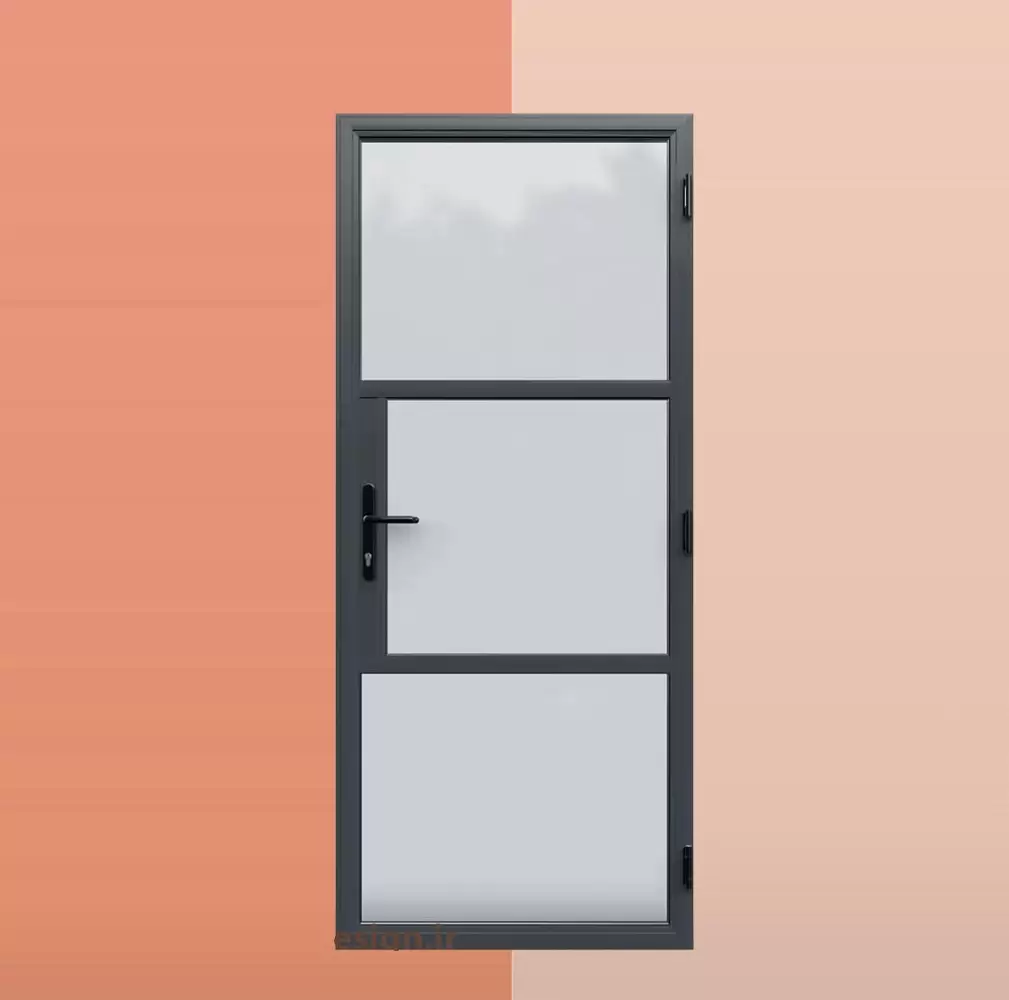 درب فلزی اتاقی