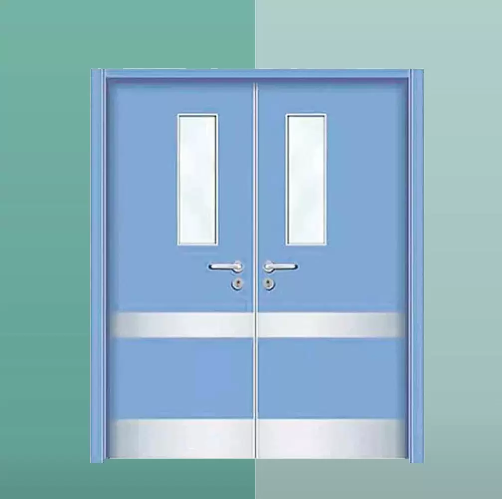 درب پلی وود بادبزنی