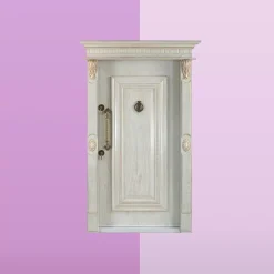 درب ضد سرقت سفید