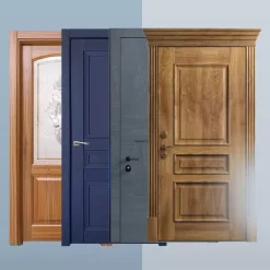 درب تمام چوب