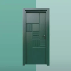 درب پلی وود با رنگ پلی اورتان