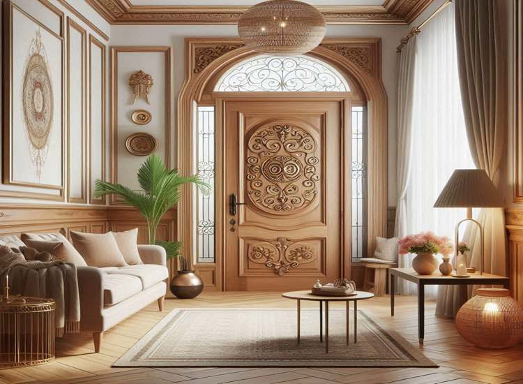 نکات انتخاب بهترین درب ورودی چوبی