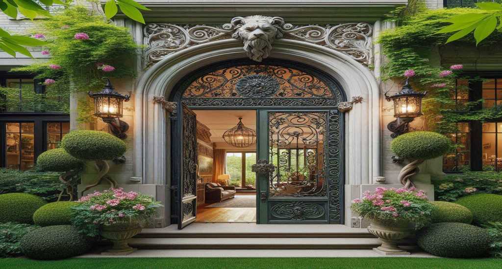 راهنمای جامع خرید درب آهنی حیاط جدید 1 راهنمای جامع خرید درب آهنی