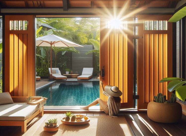 نکات ایمنی انتخاب درب استخر 1 نکات ایمنی انتخاب درب استخر