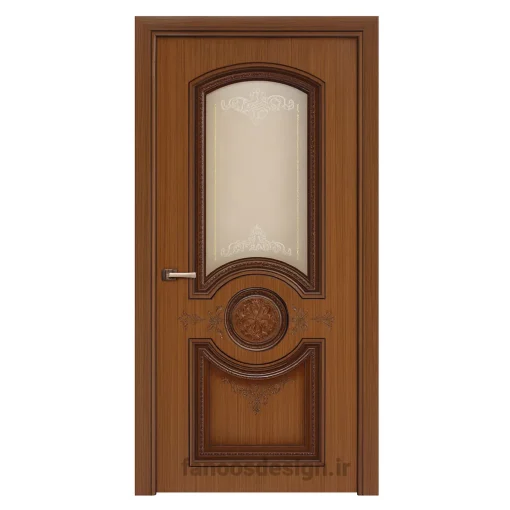 درب کلاسیک چوب راش کد 30683 8 درب کلاسیک چوب راش کد 30683