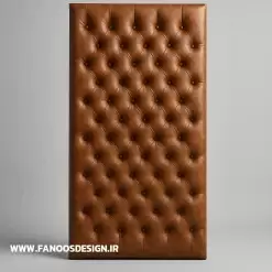 خرید درب آکوستیک چرمی قهوه‌ای | کلاسیک و ضد صدا