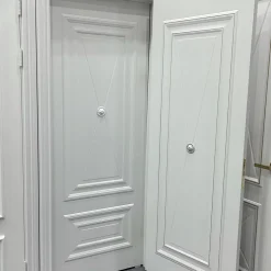 درب MDF کلاسیک مدل برجسته منبت ظریف