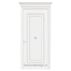 درب MDF کلاسیک مدل برجسته منبت ظریف کد 30673