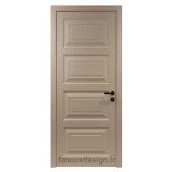 درب MDF کلاسیک قابدار کد 30650