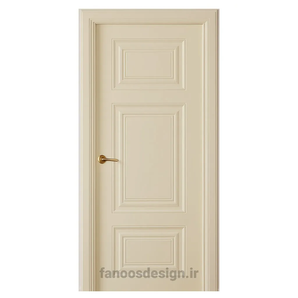 درب MDF کلاسیک سه قاب کد 30675 1 درب MDF کلاسیک سه قاب