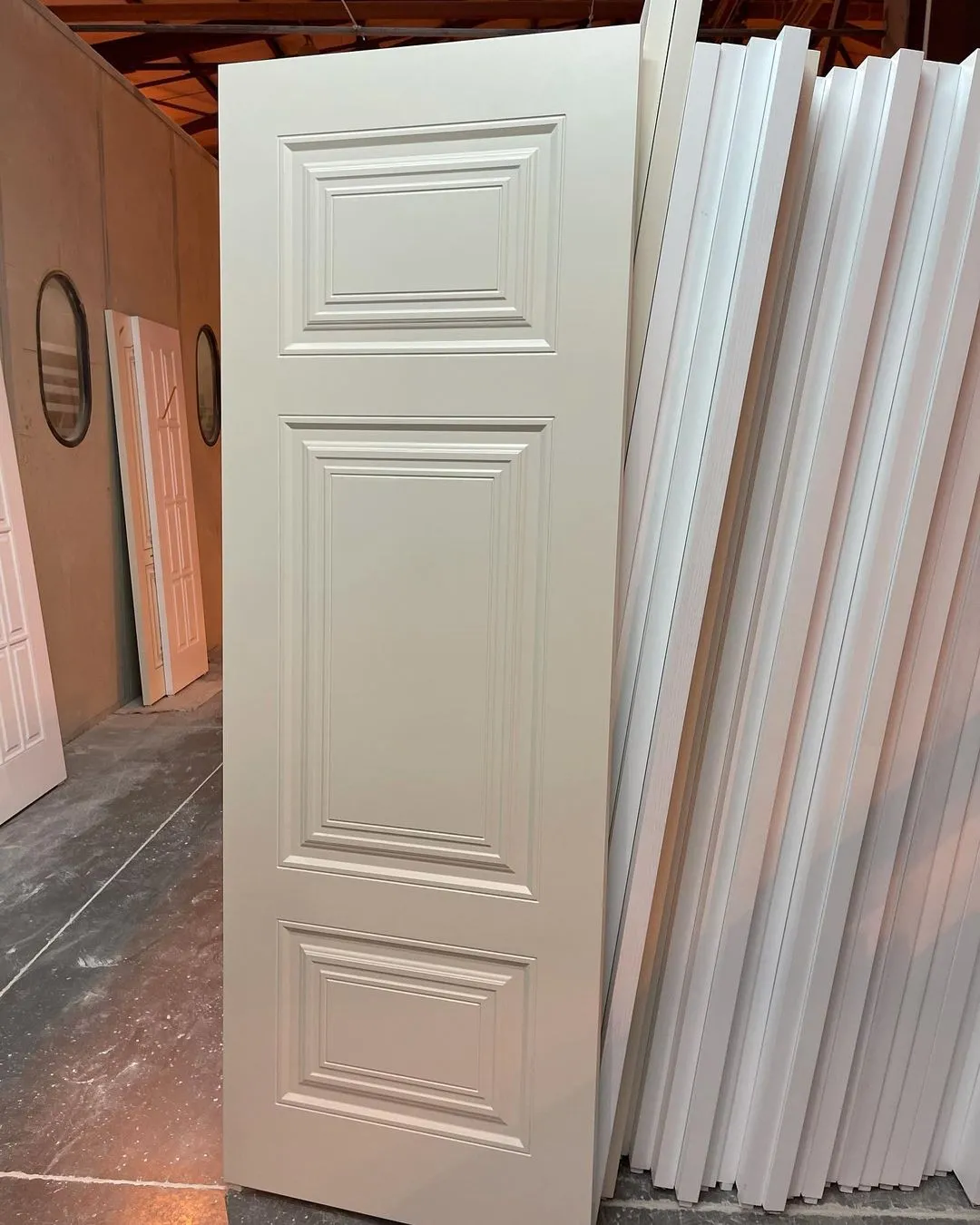 درب MDF کلاسیک سه قاب کد 30675 4 درب MDF کلاسیک سه قاب