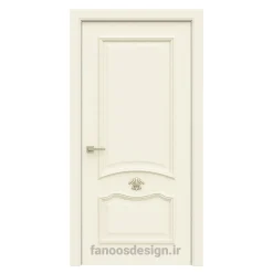 درب کلاسیک مدل قاب برجسته و گلدار کد 30681