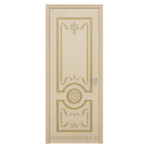 درب کلاسیک طلایی خورشیدی