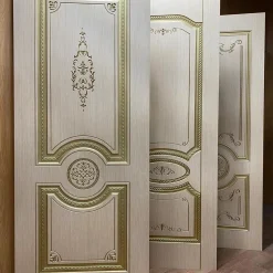 درب کلاسیک طلایی برجسته