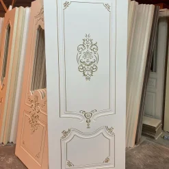 درب کلاسیک منبت سفید کد 30688 10 درب کلاسیک منبت سفید کد 30688