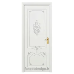 درب کلاسیک منبت سفید کد 30688