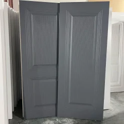 درب داخلی کلاسیک رنگ خاکستری تیره