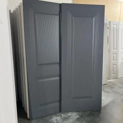 درب داخلی کلاسیک رنگ خاکستری تیره