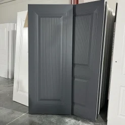 درب داخلی کلاسیک رنگ خاکستری تیره