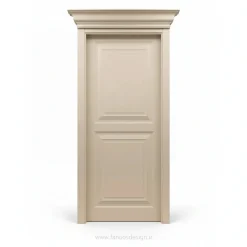 درب MDF کرم روشن کلاسیک