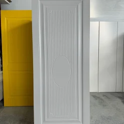 درب MDF کلاسیک خاکستری روشن