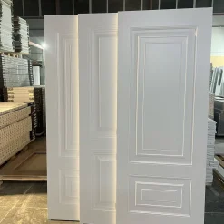 درب داخلی سفید کلاسیک لوکس کد 30304 9 درب داخلی سفید کلاسیک لوکس