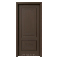درب چوبی لوکس مدل کلاسیک