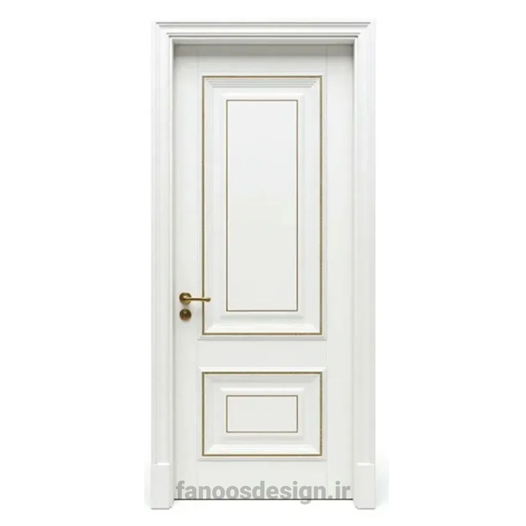 درب اتاق کلاسیک مدل وینتیج بژ با پنل برجسته و قابکاری تزئینی کد 30316 1 درب اتاق کلاسیک مدل وینتیج بژ با پنل برجسته و قابکاری تزئینی کد 30316