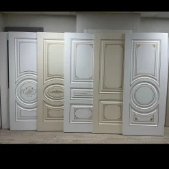 Classic white MDF door circle model 1 | فانوس دیزاین تولید کننده انواع درب اتاق ، ضد سرقت، درب ورودی و ضد آل