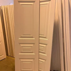 Classic white MDF door round frame 2 | فانوس دیزاین تولید کننده انواع درب اتاق ، ضد سرقت، درب ورودی و ضد آل