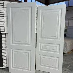 درب MDF کلاسیک سفید با طرح برجسته و قابکاری ظریف کد 30295 3 درب MDF کلاسیک سفید با طرح برجسته و قابکاری ظریف