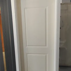 درب سفید کلاسیک دو قاب | طراحی شیک و مینیمال برای دکوراسیون داخلی