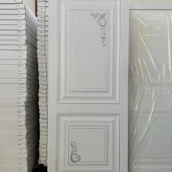 Classic white gold MDF room 2 1 | فانوس دیزاین تولید کننده انواع درب اتاق ، ضد سرقت، درب ورودی و ضد آل