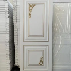 Classic white gold MDF room 3 1 | فانوس دیزاین تولید کننده انواع درب اتاق ، ضد سرقت، درب ورودی و ضد آل