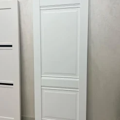درب داخلی سفید مدل کلاسیک دو پنل
